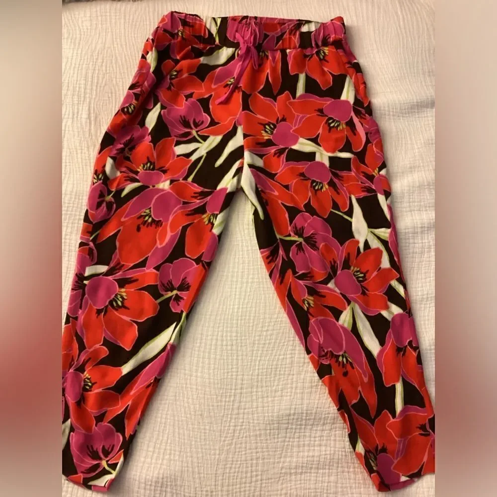 Kate Spade Sz 6 floral pants